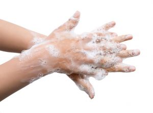 East Kent Foot Care clean hands regularly