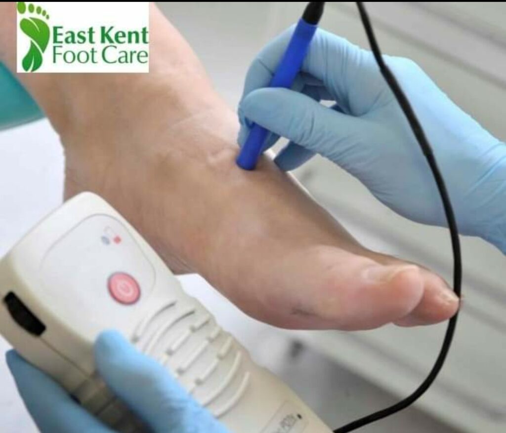 East Kent Foot Care Heart beat check