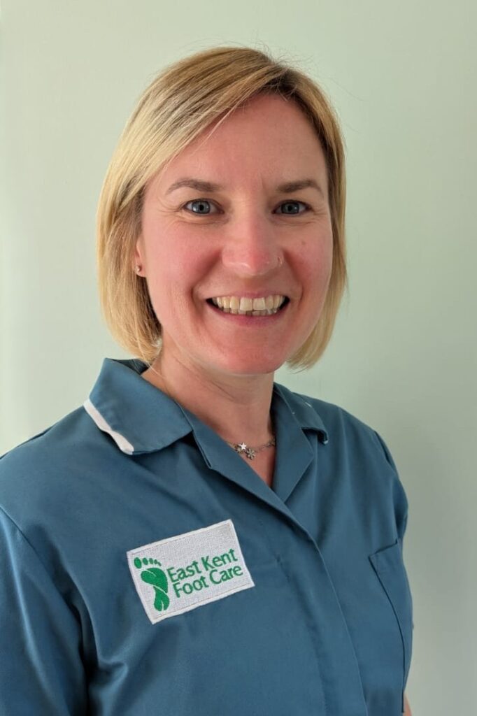 Picture of Gemma Bellamy, administrative assistant Foot Health Practitioner at East Kent Foot Care