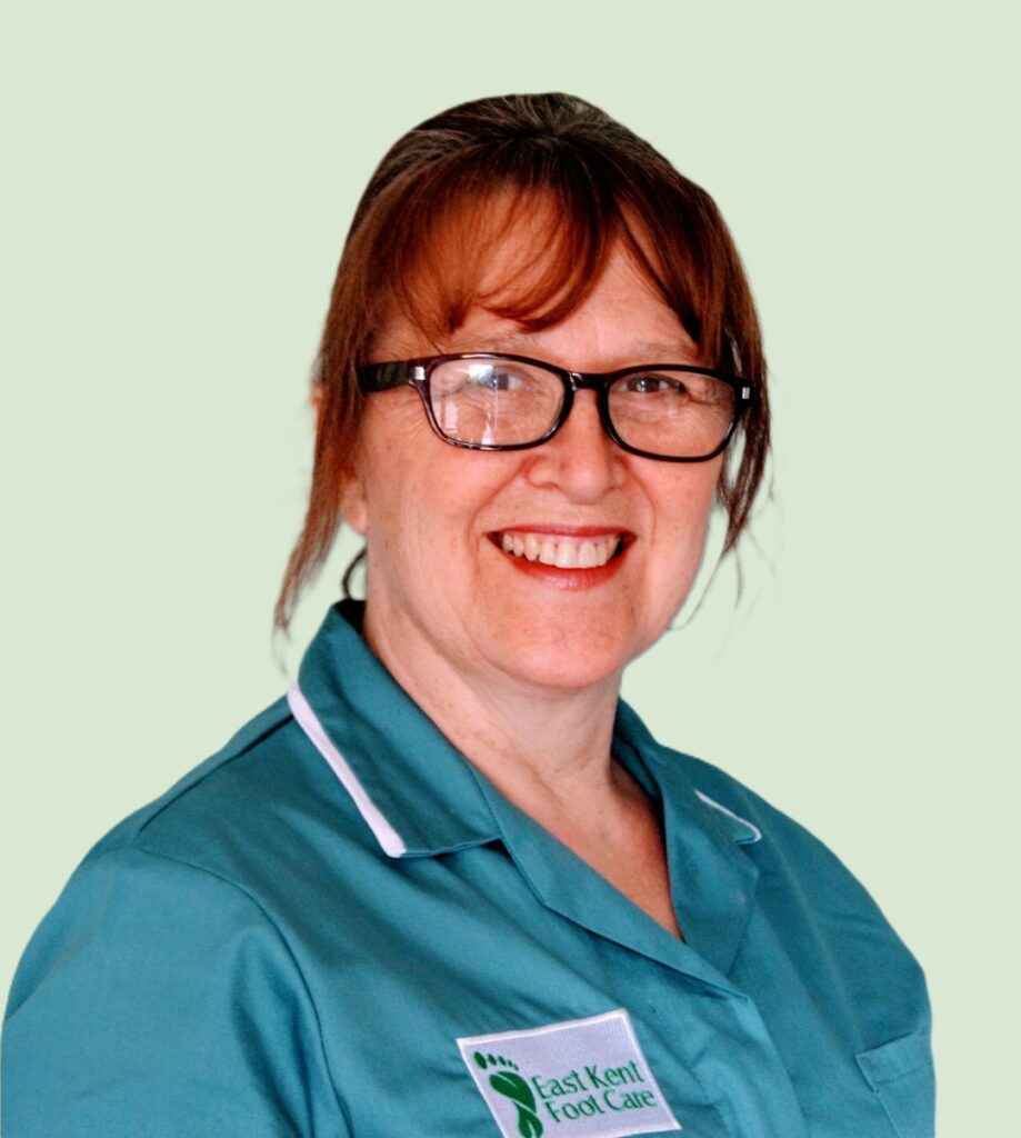 Picture of Sonia Stevens, advanced Podiatry assistant at East Kent Foot Care