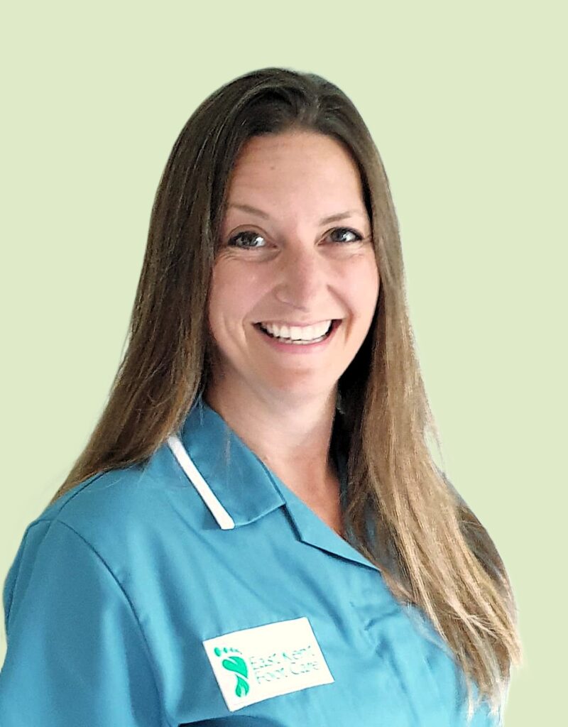 Picture of Viki Duffield, advanced Podiatry assistant at East Kent Foot Care