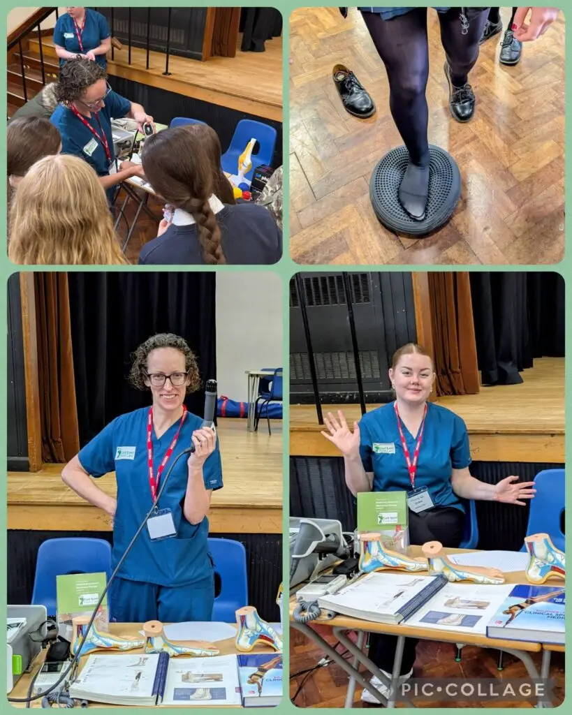 East Kent Foot Care Apprentice School Visits