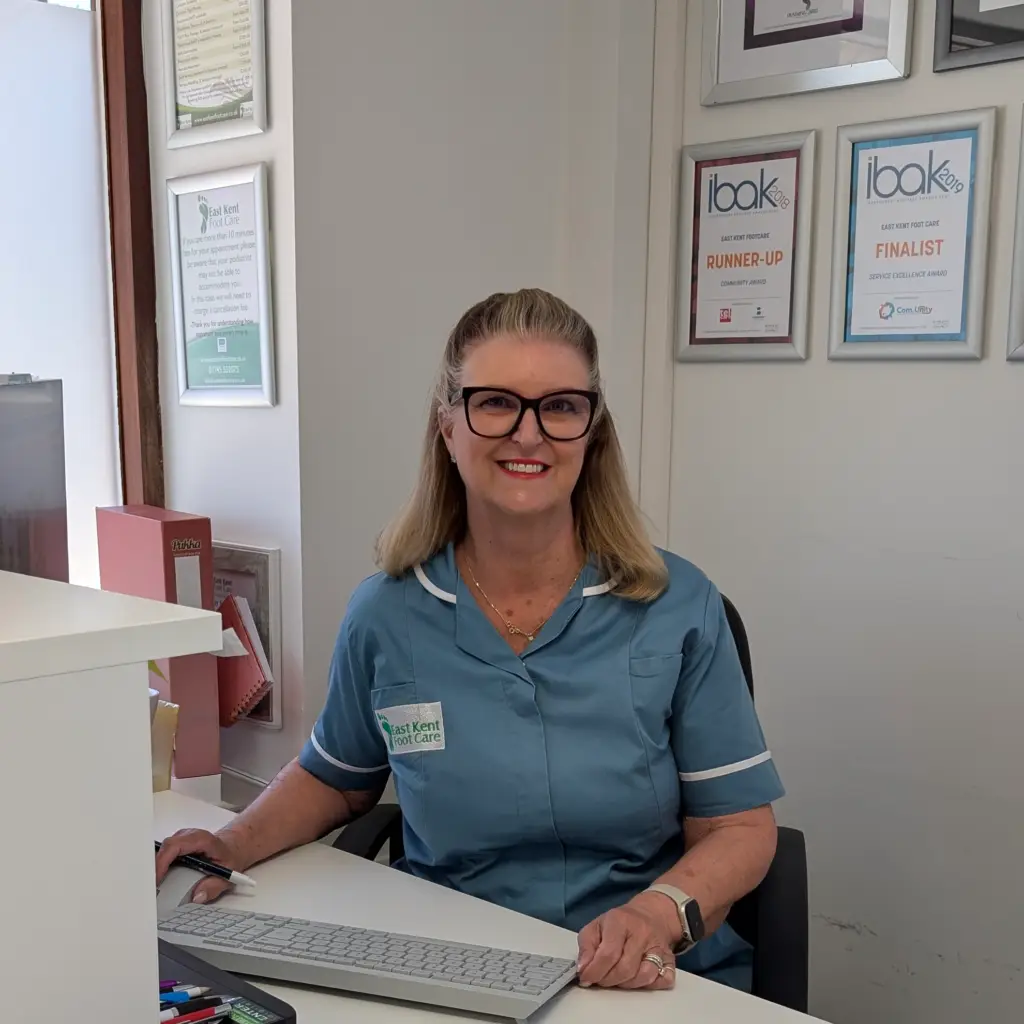 Lynn Wakem - Reception - East Kent Foot Care